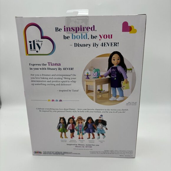 Disney ILY 4ever Tiana Inspired Accessory Pack for 18" Dolls, Cupcake Baking NWT - Picture 2 of 4